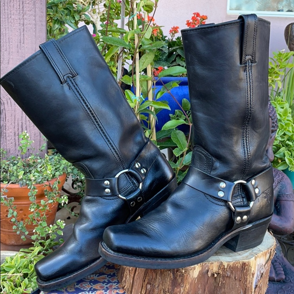 EC Frye Harness Boots Sz 8.5 - Picture 2 of 16